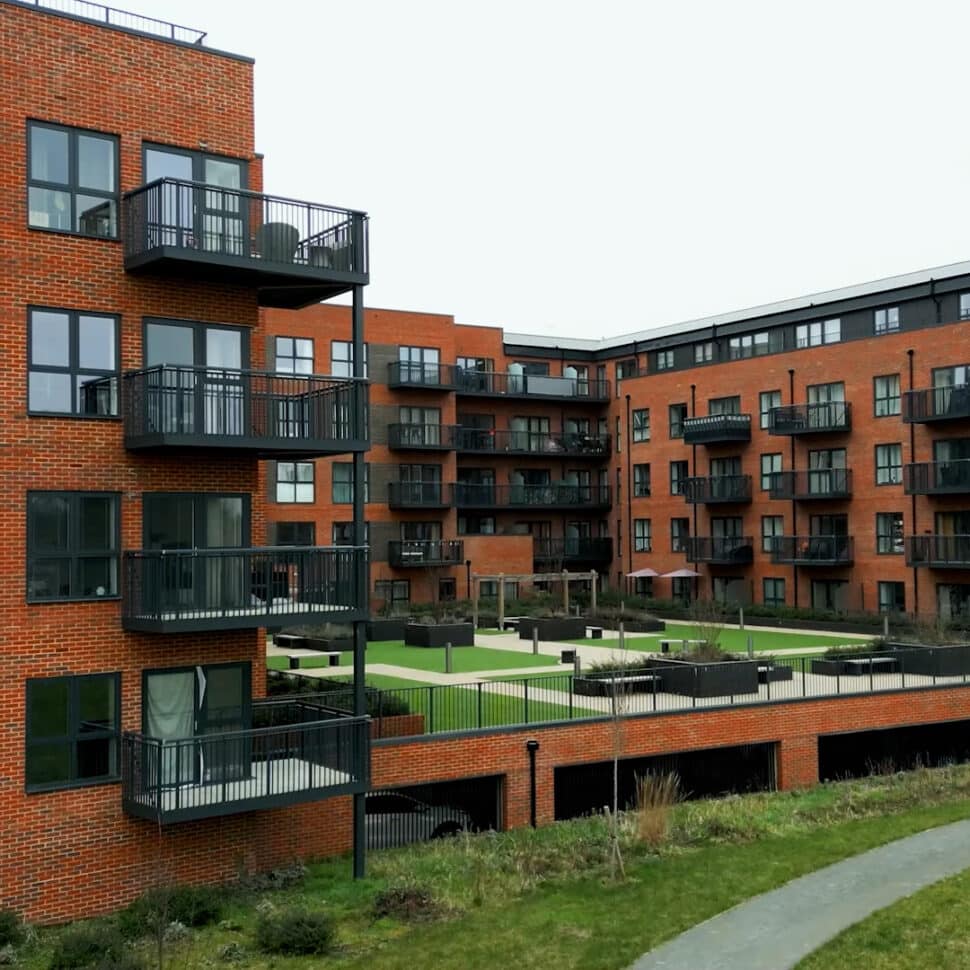 Church Road in Ashford, Surry. Balco Balconies