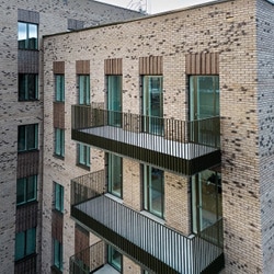 Balco’s bespoke Levitate 46 bespoke Levitate balconies for Lovell Homes in Southwark