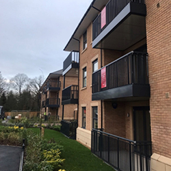 Balco’s success with Redrow Homes on Woodford using Balco’s ConFee Balcony system