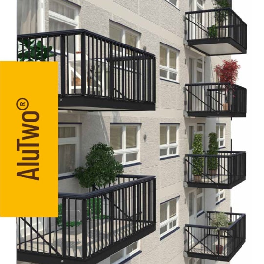Balco AluTwo balconies for new build