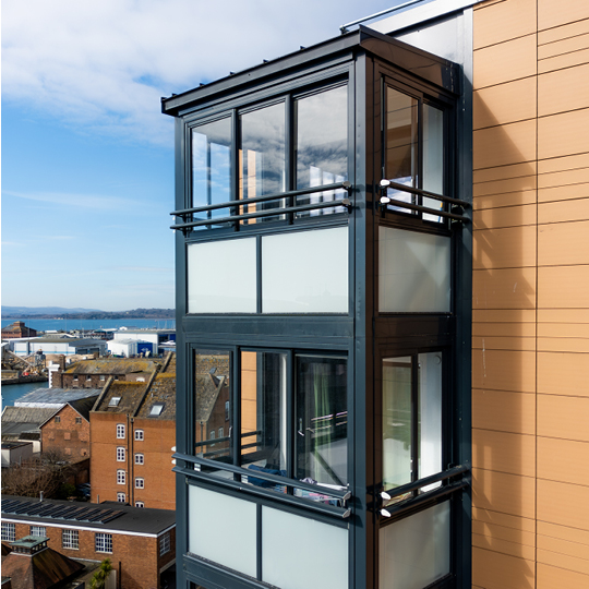 Balco Balcony Systems - Glazed balconies transform four apartment blocks in coastal Poole.